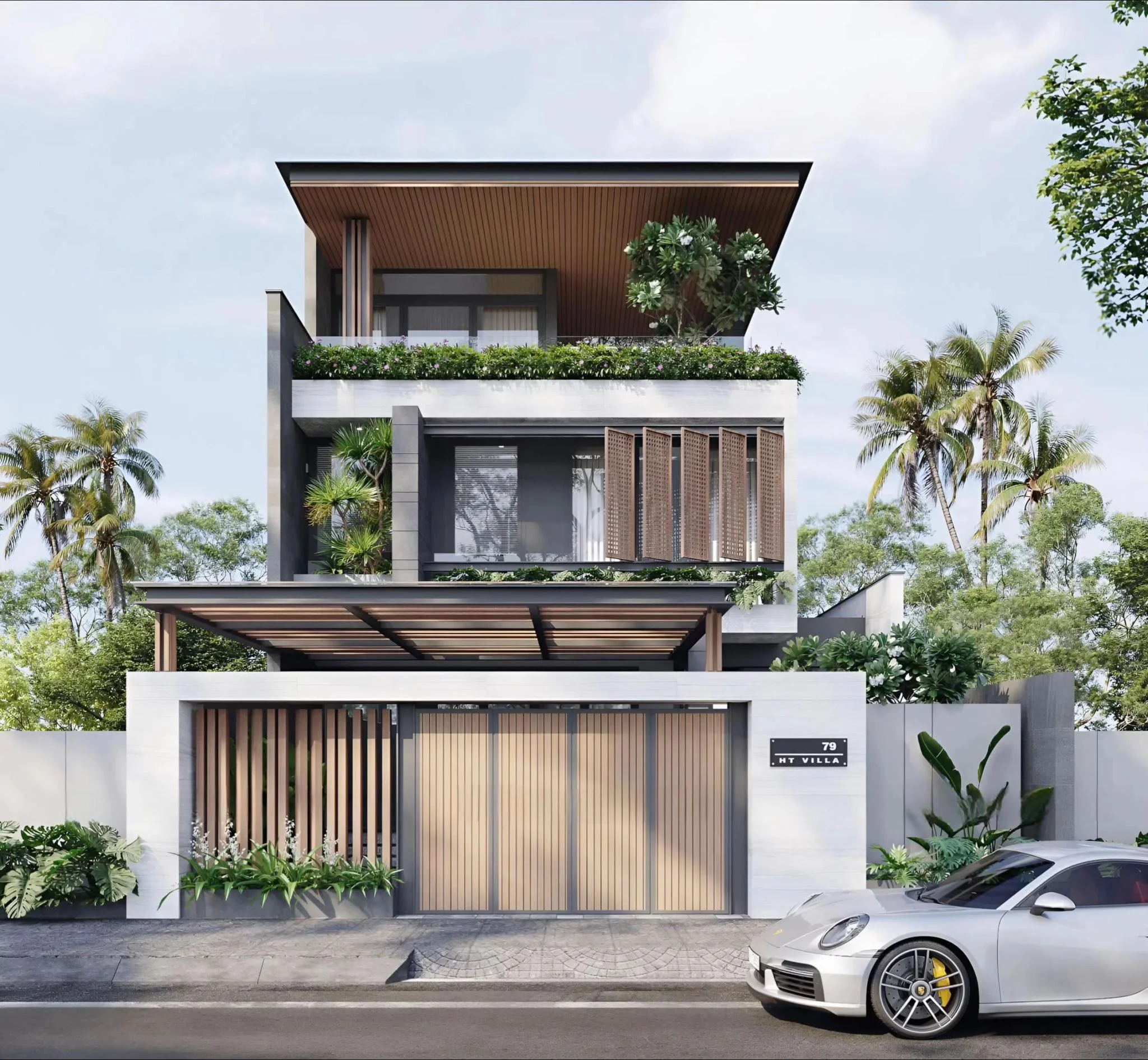 HT Villa: Bản Giao Hưởng Kiến Trúc Hiện Đại Giữa Lòng Kỳ Quan Hạ Long