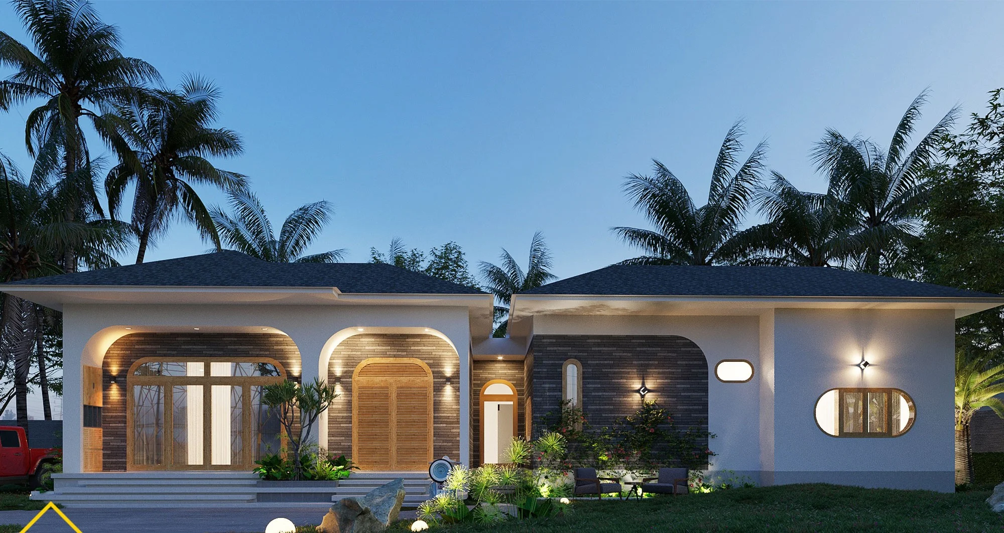 NHÀ VƯỜN MÁI NHẬT LÝ TƯỞNG DÀNH CHO GIA ĐÌNH