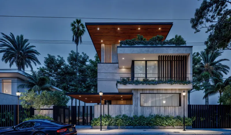 MK Design & Build Và Thủ Pháp Xử Lý “Khoảng Trống” Trong Biệt Thự 8x12m Tại Vĩnh Phúc